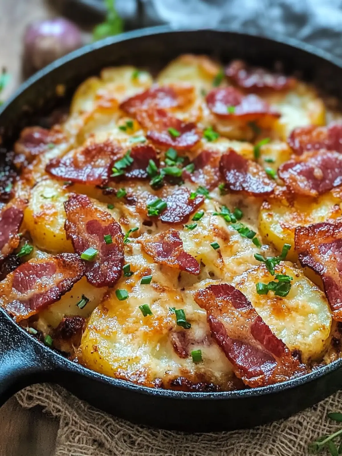 Delicious Irish Bacon Potato Skillet for Cozy Nights Irish Bacon Potato Skillet