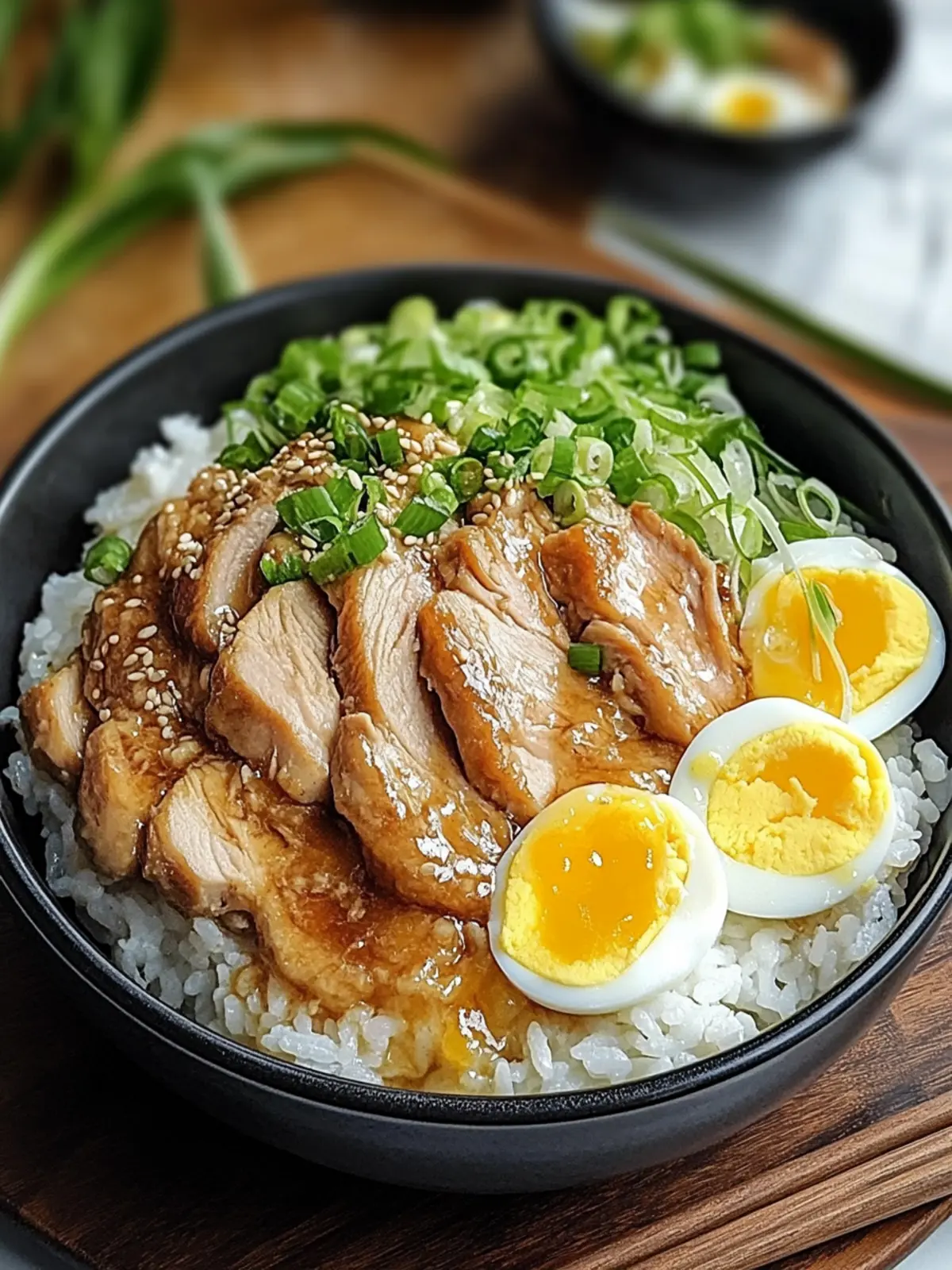Savory Japanese Chicken and Egg Rice Bowl in 20 Minutes Japanese Chicken and Egg Rice Bowl