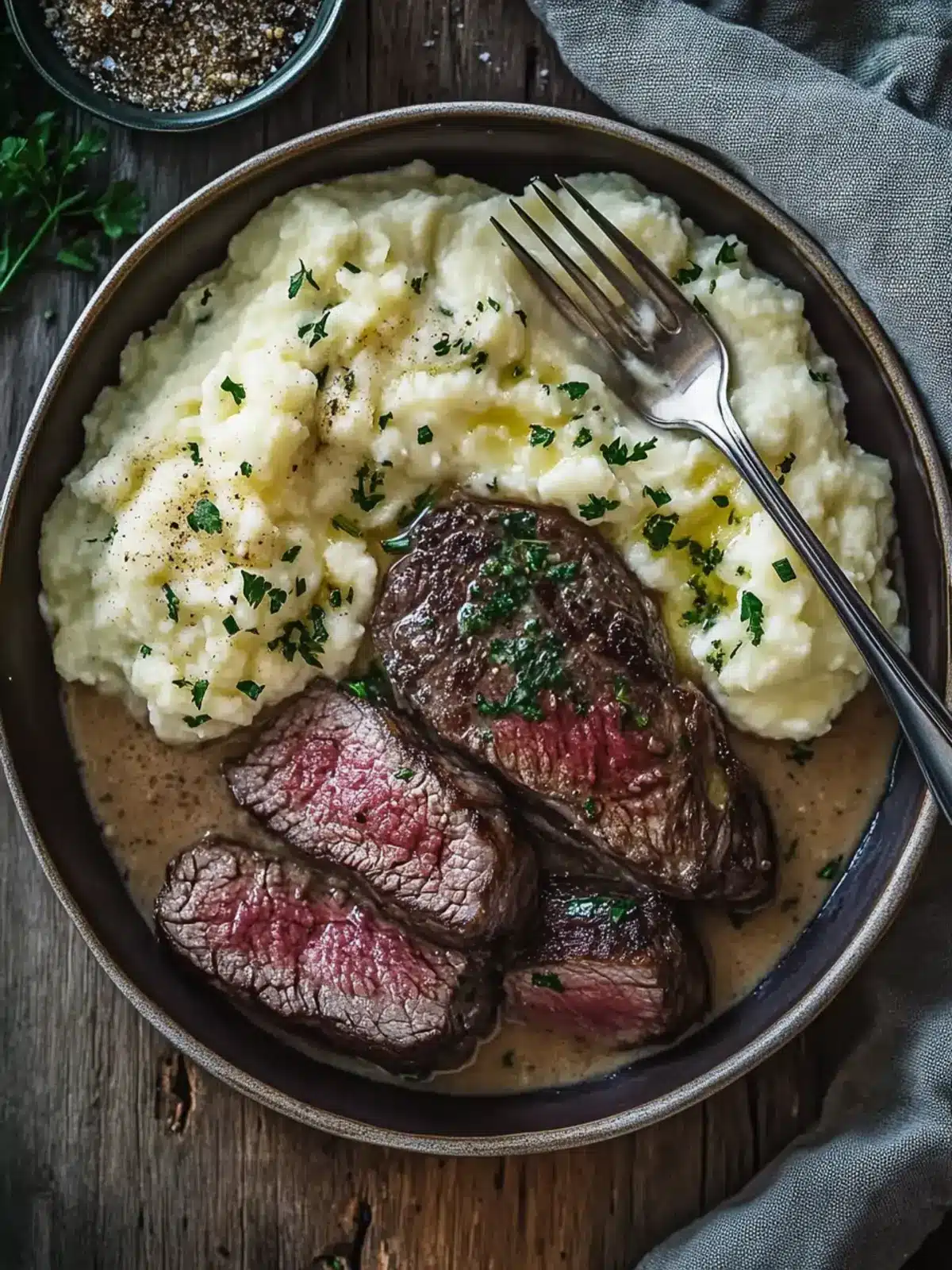 Savor Gaelic Irish Steaks with Whiskey Cream and Colcannon Gaelic Irish Steaks with Whiskey Cream and Colcannon