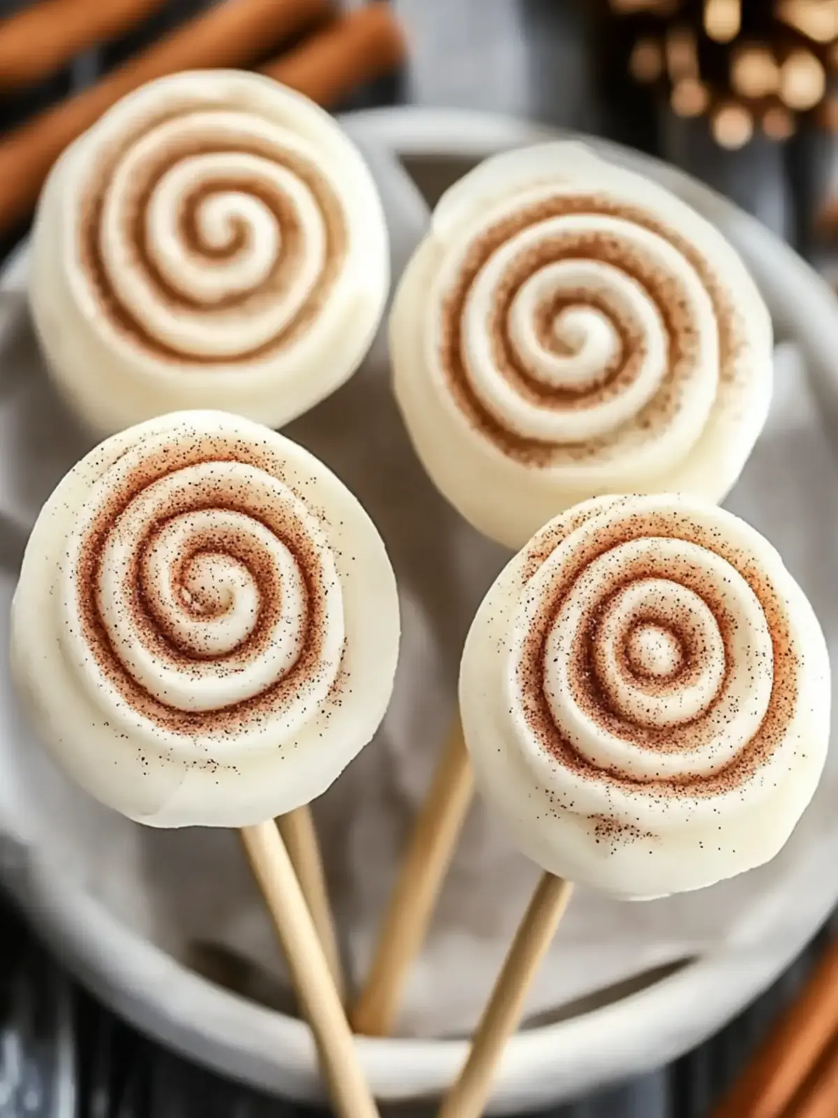 Delicious Cinnamon Roll Cake Pops for Your Sweet Cravings Cinnamon Roll Cake Pops