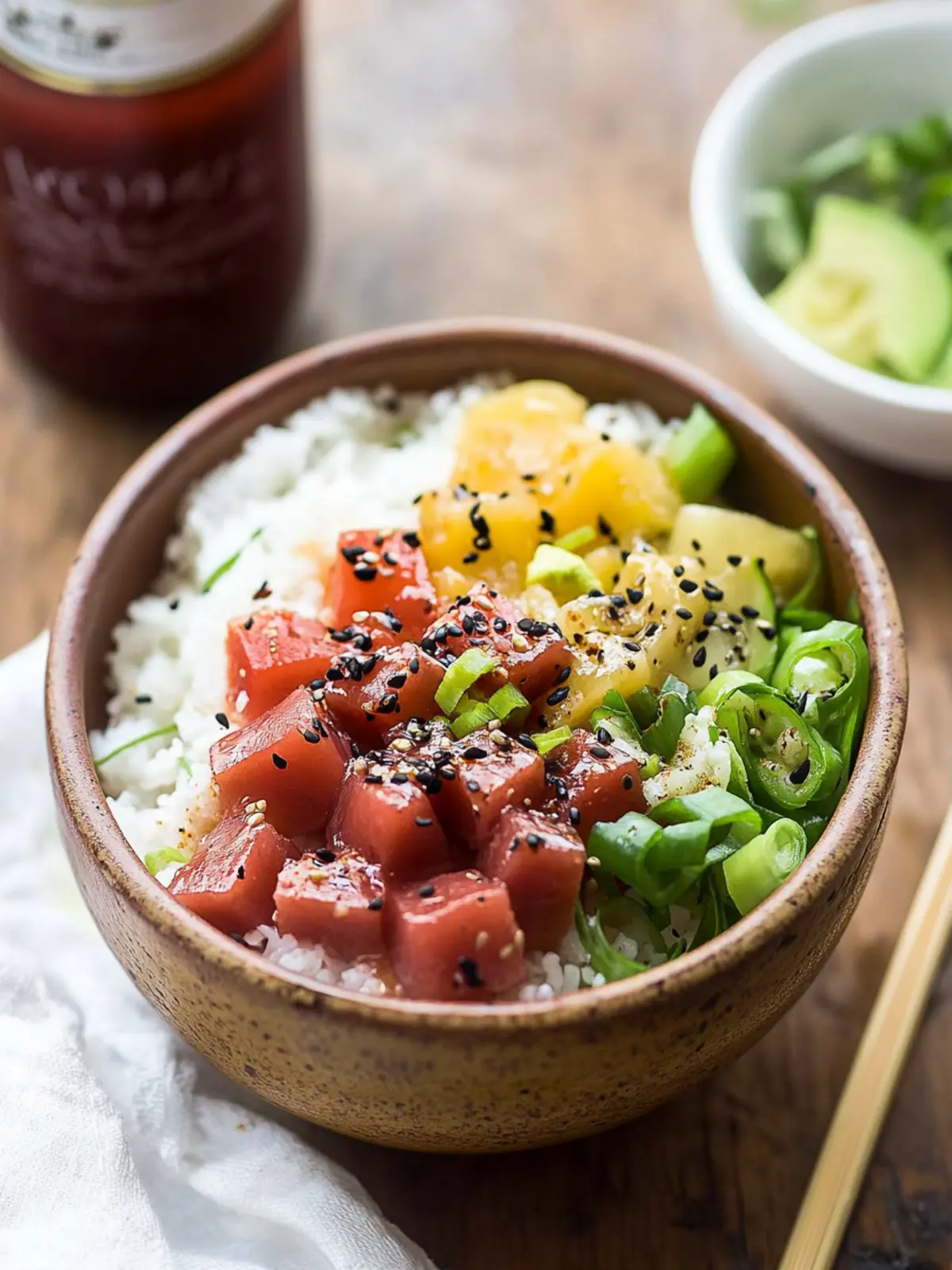 Decadent Hawaiian Poke Bowl You Can Make in 10 Minutes Hawaiian Poke