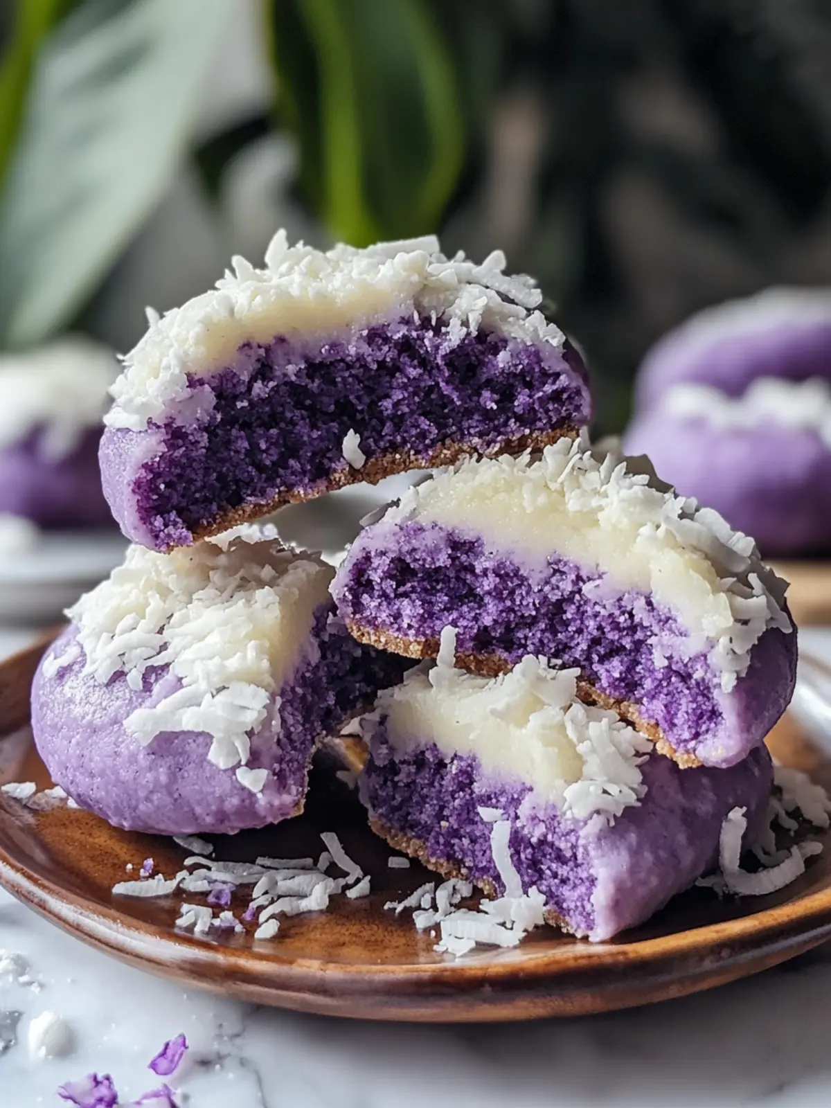 Divine Coconut Ube Besito Cookies to Satisfy Your Cravings Coconut Ube Besito Cookies