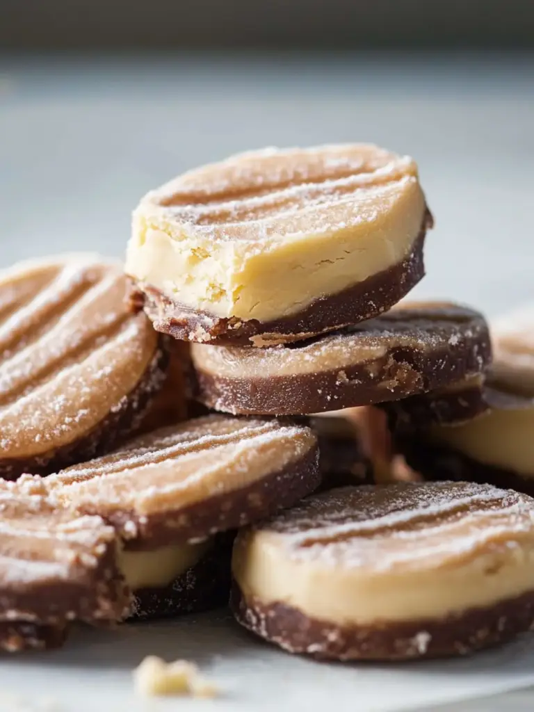 Homemade Fudge Rounds