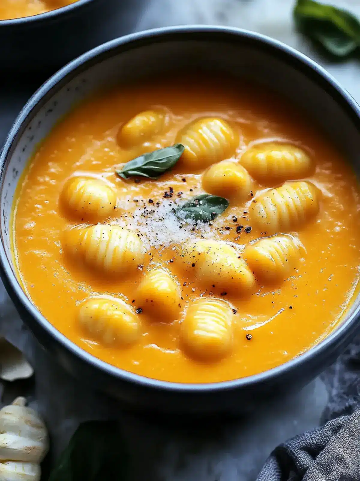 Delicious Pumpkin Gnocchi Soup for Cozy Fall Nights Pumpkin Gnocchi Soup