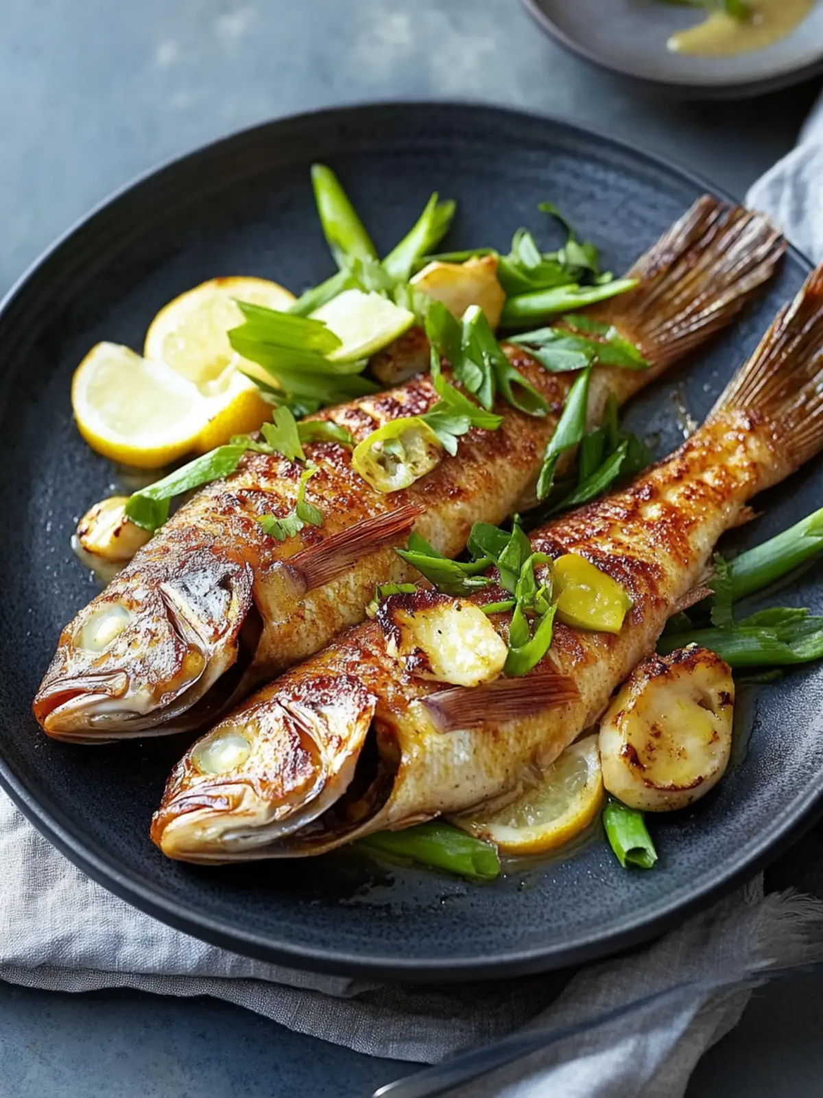 Ginger And Miso Baby Snapper