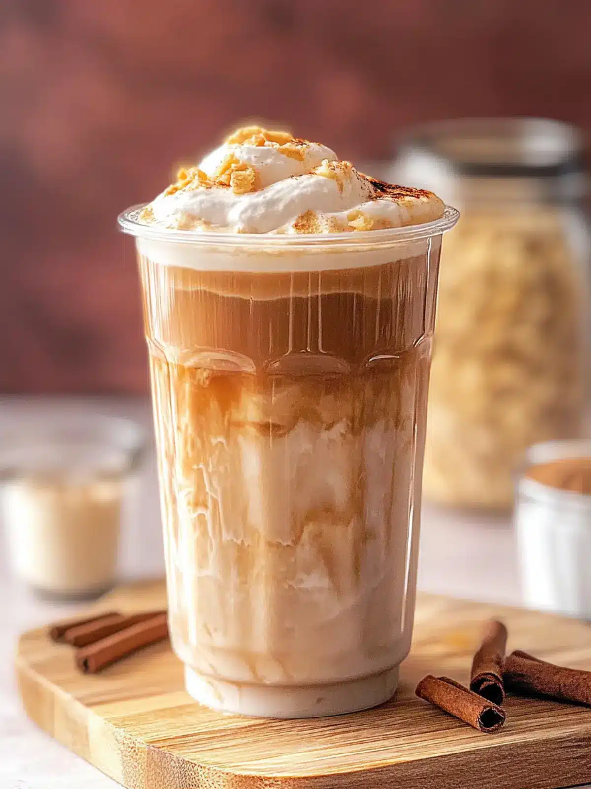 French Toast Iced Latte