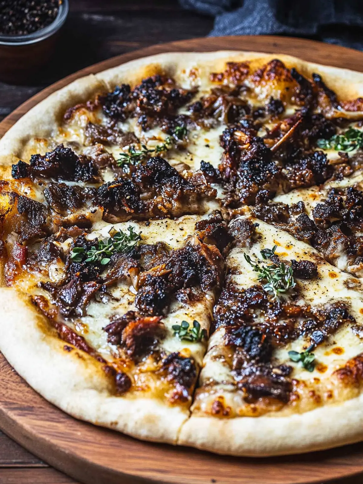 Irresistible Truffle Oxtail Pizza: A Gourmet Delight at Home Truffle Oxtail Pizza