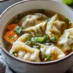 Delicious Homemade Potsticker Soup Ready in 25 Minutes Potsticker Soup