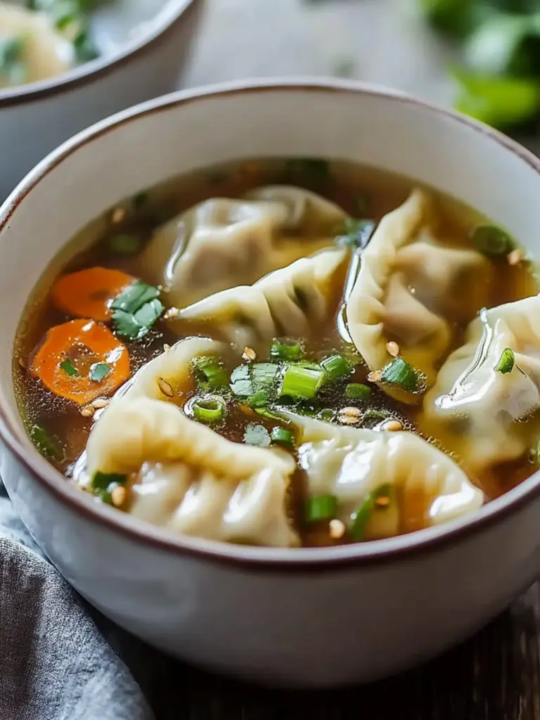 Potsticker Soup