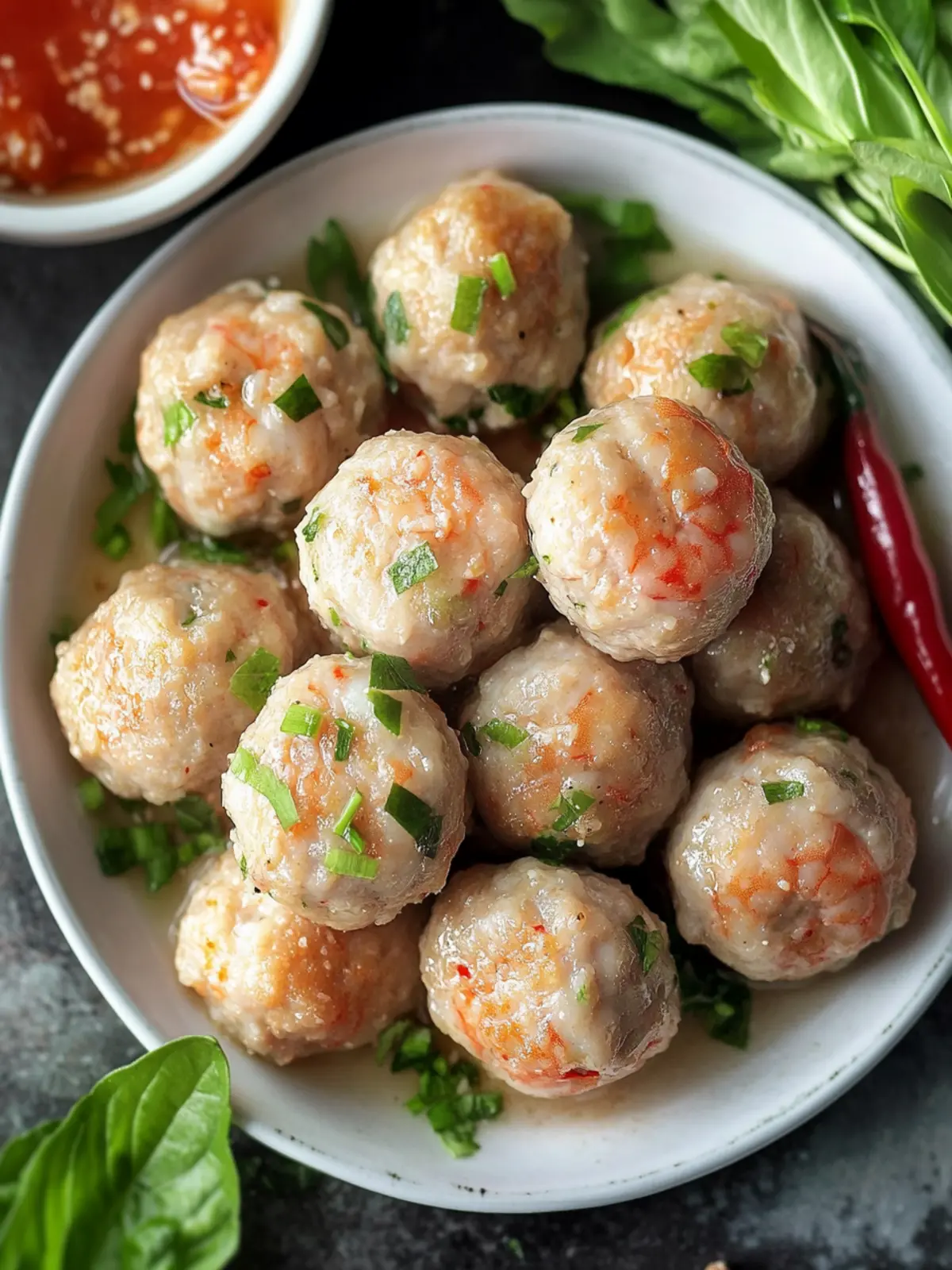 Savory Pork and Shrimp Meatballs That Wow Every Palate Pork and Shrimp Meatballs