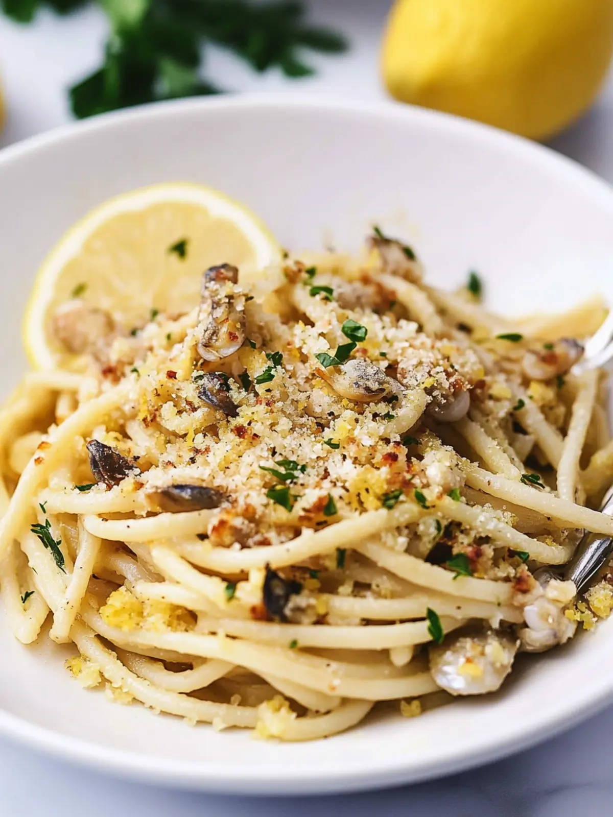 Sardine Pasta with Lemon & Garlic Crumbs: Quick Comfort Food Sardine Pasta With Lemon and Garlic Crumbs