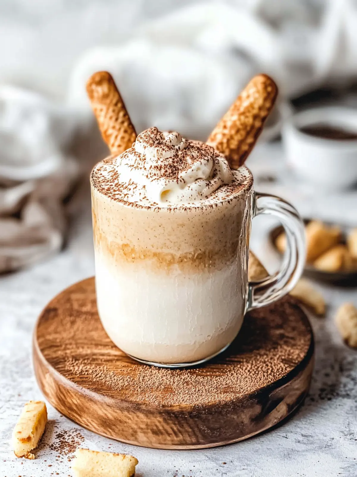 Indulge in a Creamy Tiramisu Latte That's Irresistibly Velvety Creamy Tiramisu Latte