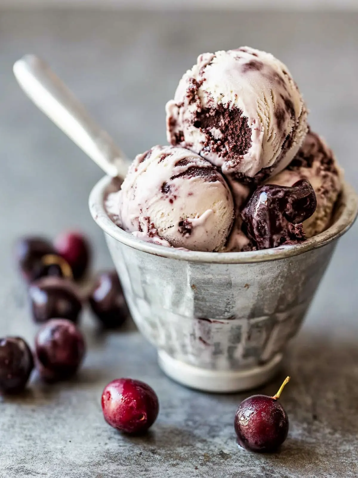 Indulge in Homemade Black Forest Ice Cream Bliss Black Forest Ice Cream