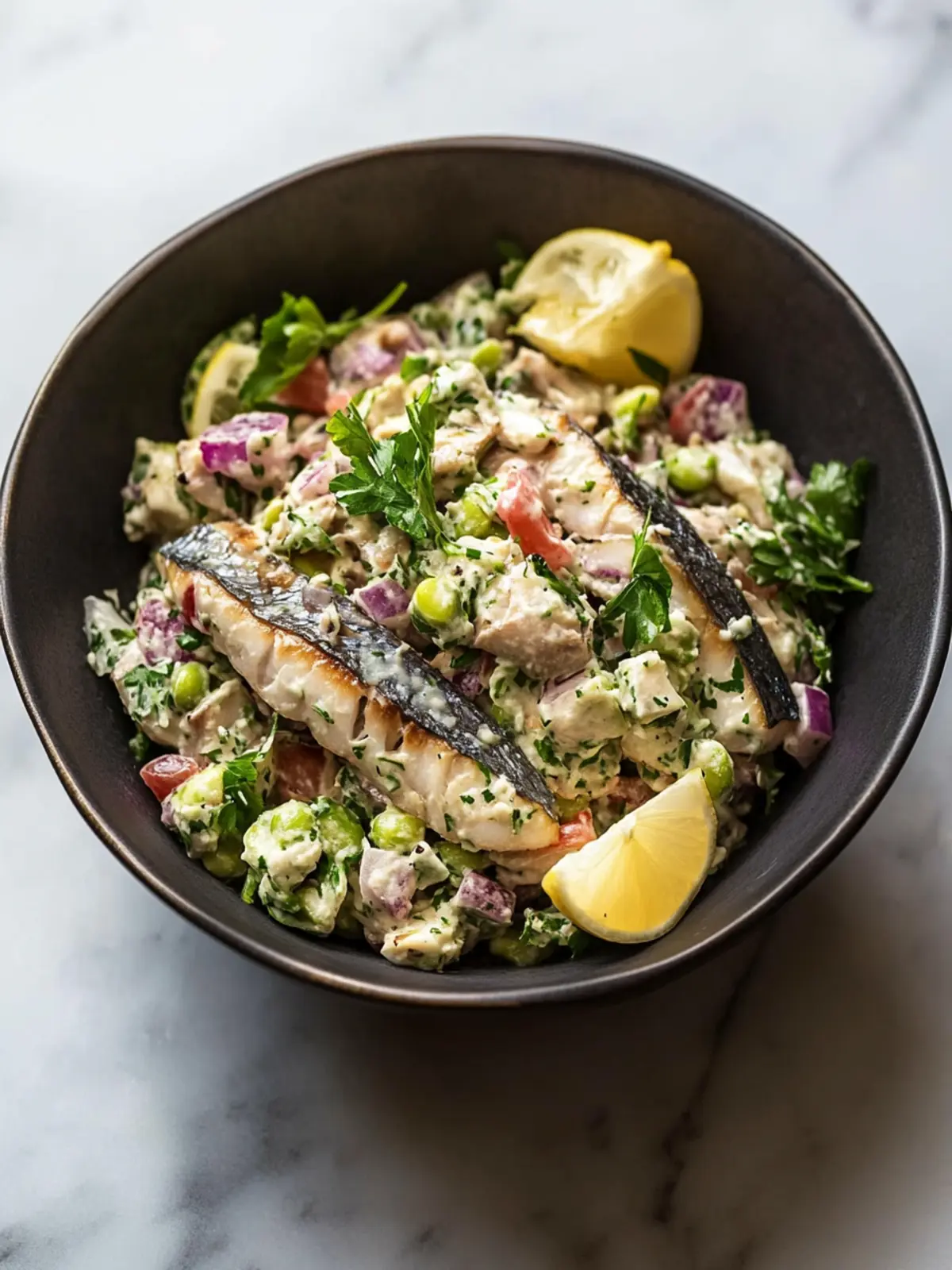 Delicious Canned Mackerel Salad in Just 10 Minutes Canned Mackerel Salad