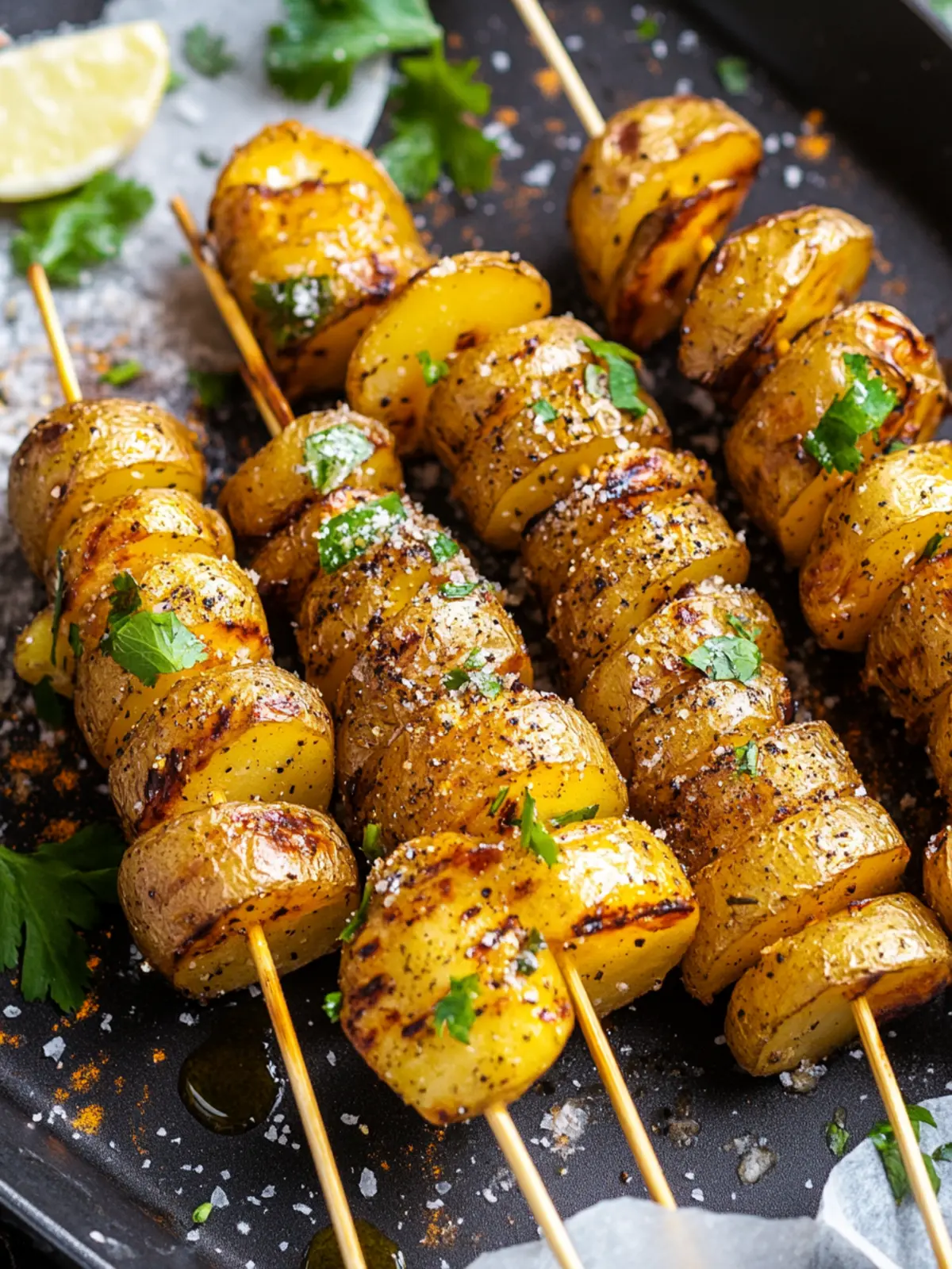 Savor Skewered Grilled Potatoes for Your Next BBQ Delight Skewered Grilled Potatoes