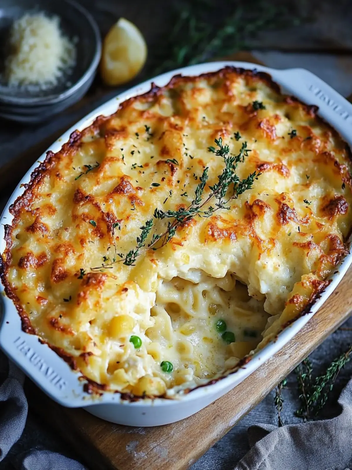 Fish Pie Pasta Bake