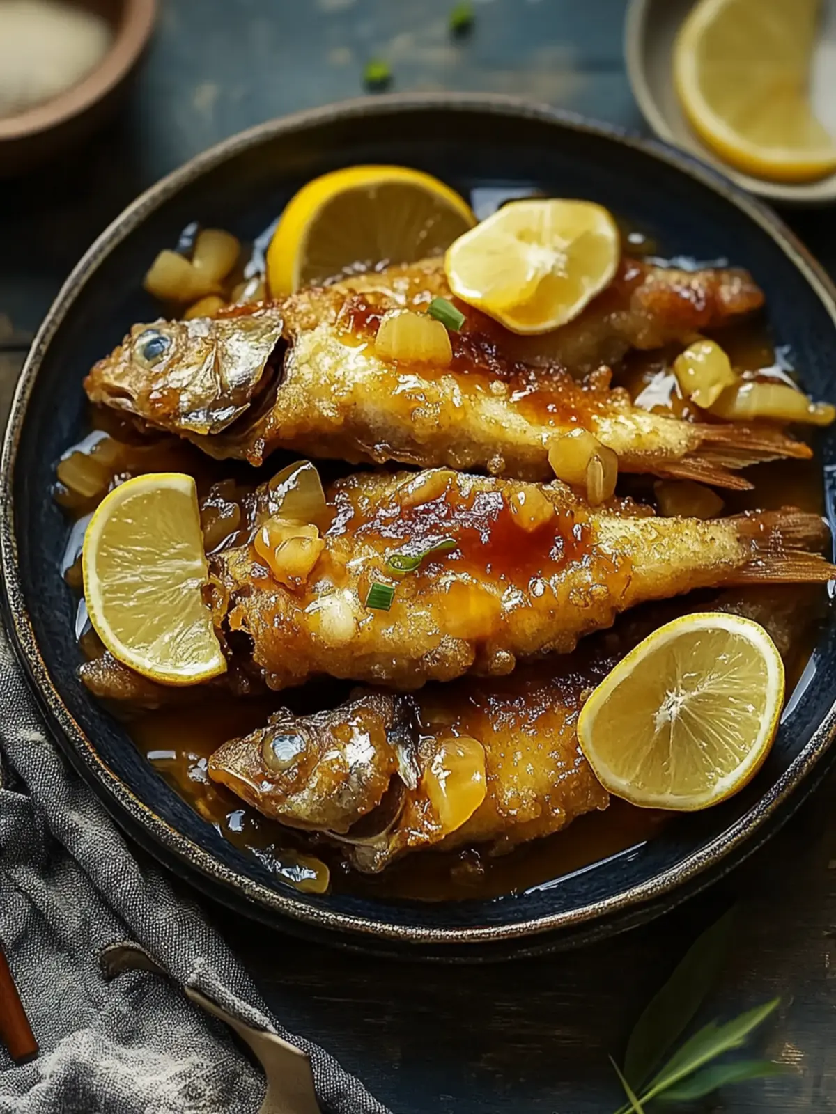 Crispy Chinese Lemon Fish