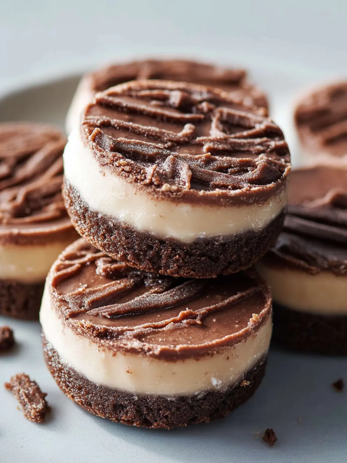 Homemade Fudge Rounds: Chewy Joy in Every Bite Homemade Fudge Rounds