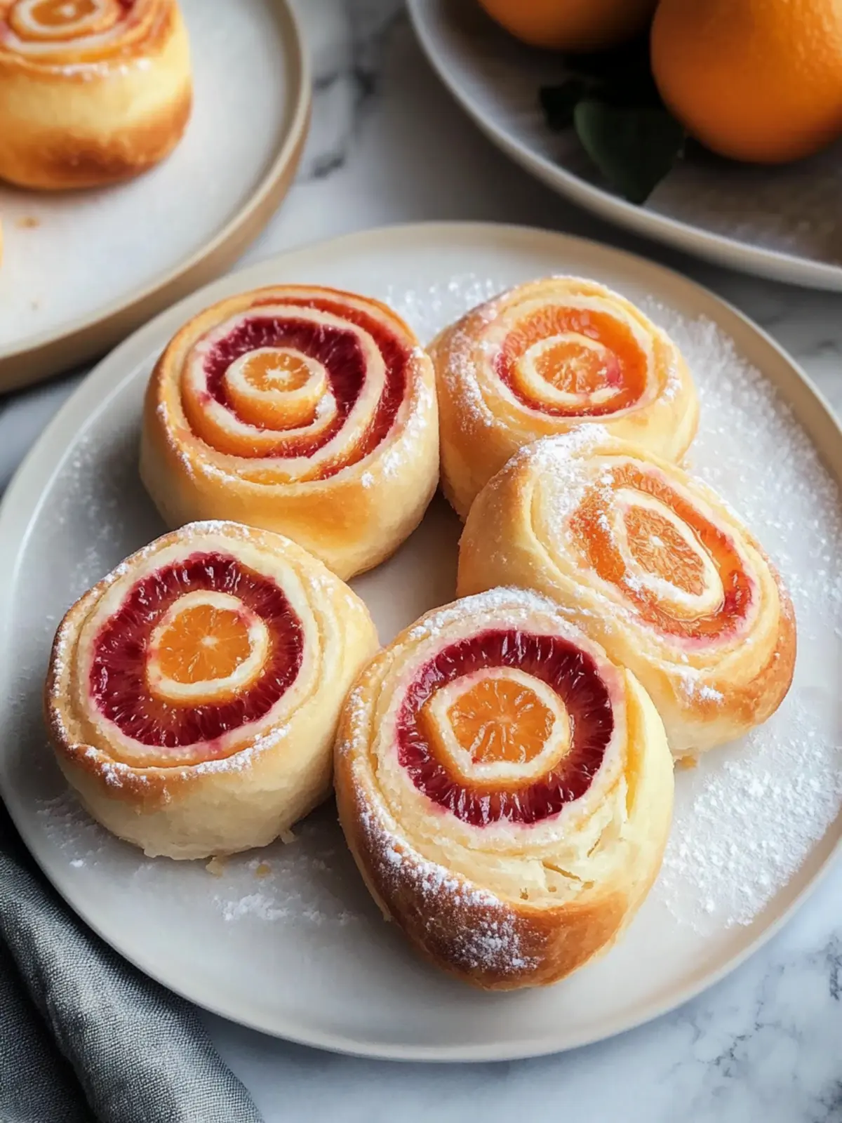 Irresistible Blood Orange Sweet Rolls for a Zesty Treat Blood Orange Sweet Rolls