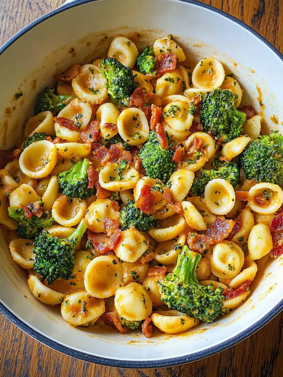 Delicious Spicy Bacon Broccoli Orecchiette in Just 30 Minutes Spicy Bacon Broccoli Orecchiette