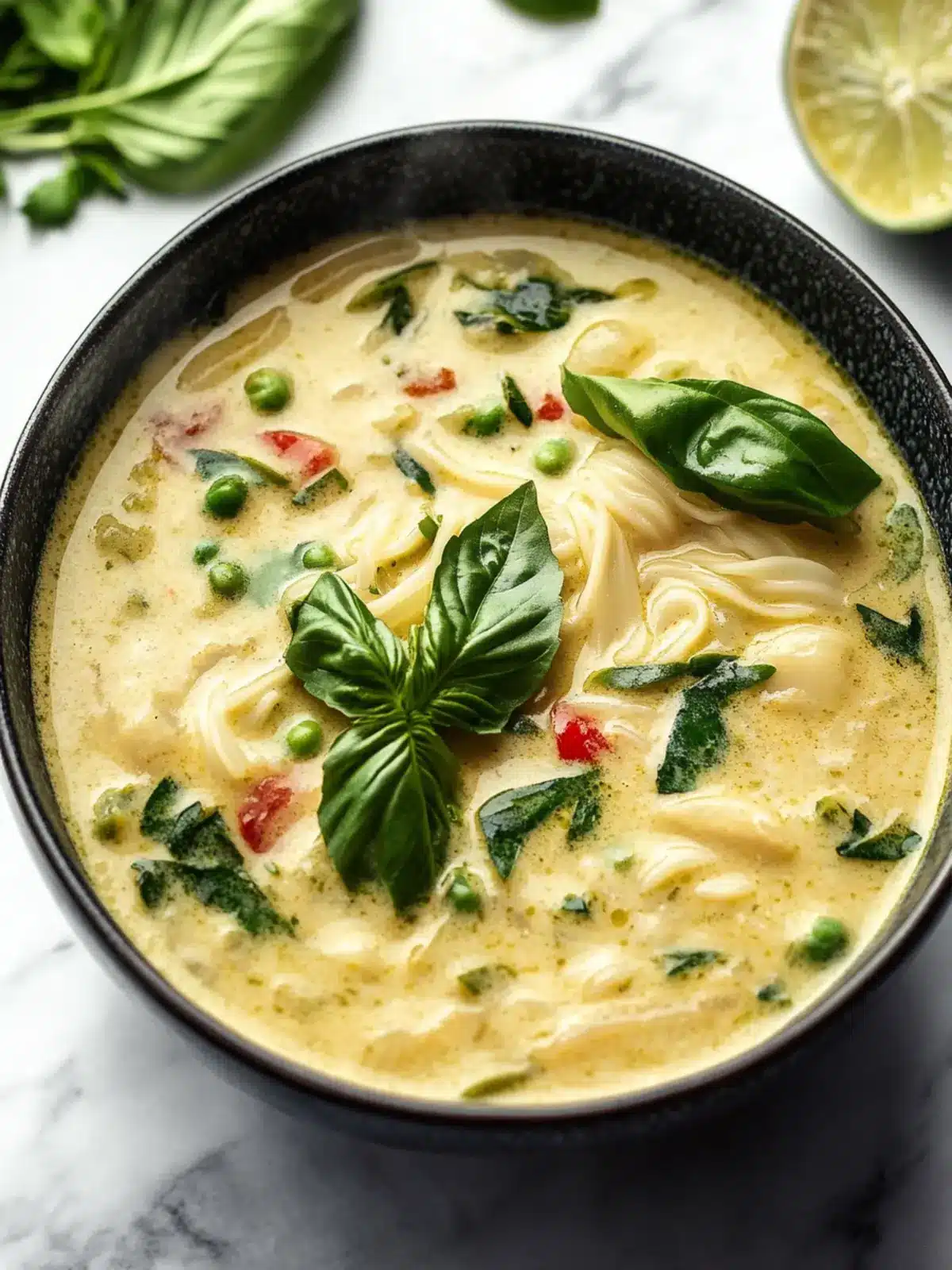 Thai Green Curry Soup