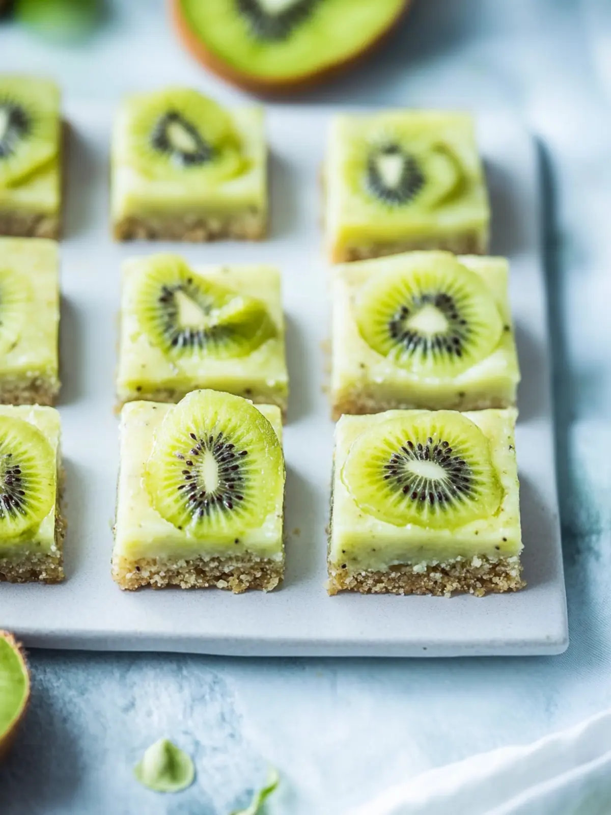 Refreshing Kiwi Bars for a Fun Tropical Twist Kiwi Bars