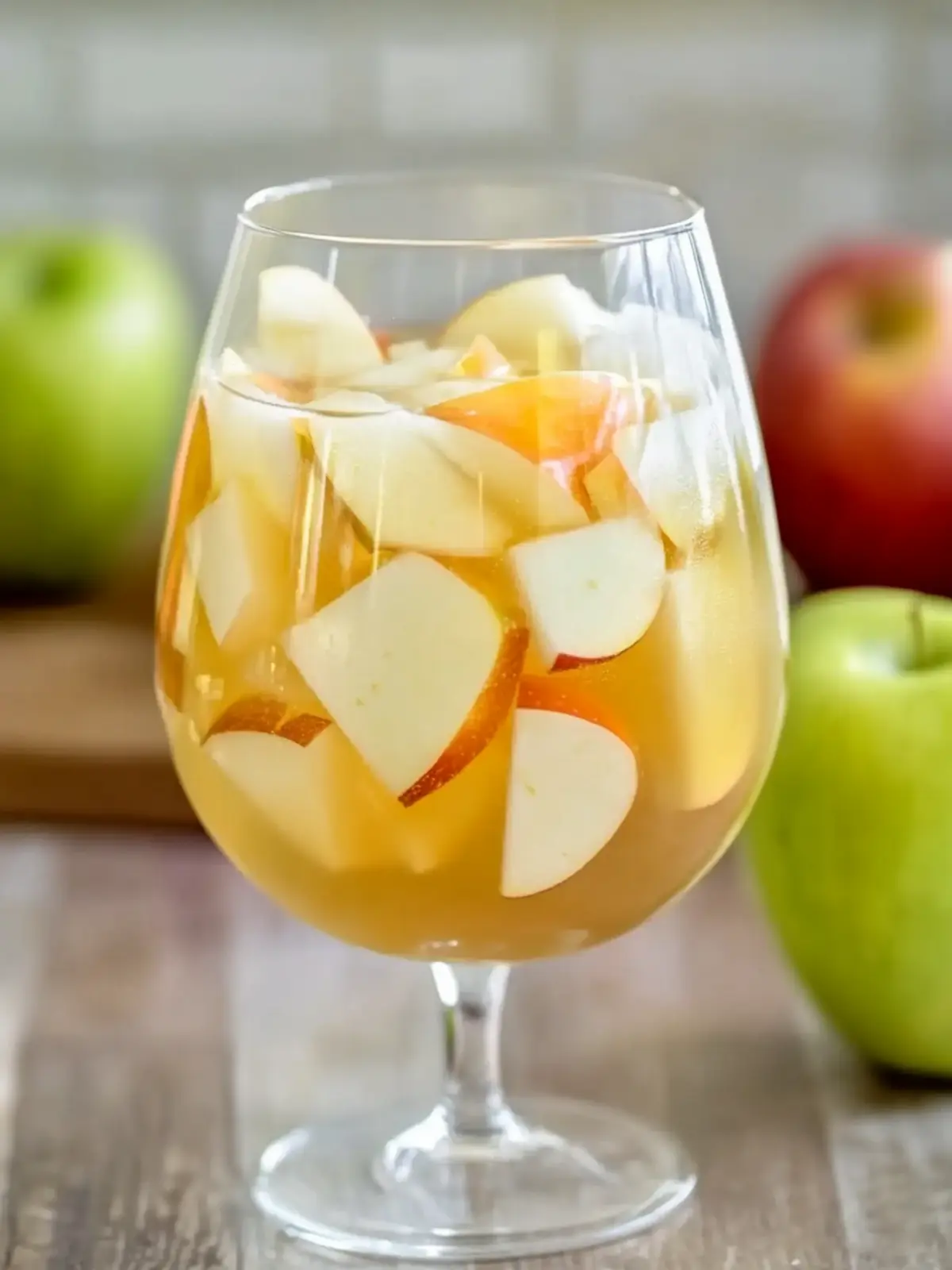 Deliciously Easy Caramel Apple Sangria for Fall Gatherings Caramel Apple Sangria