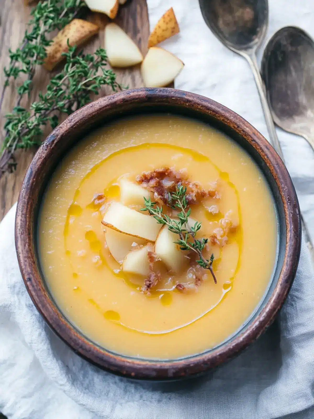 Pear & Sweet Potato Soup