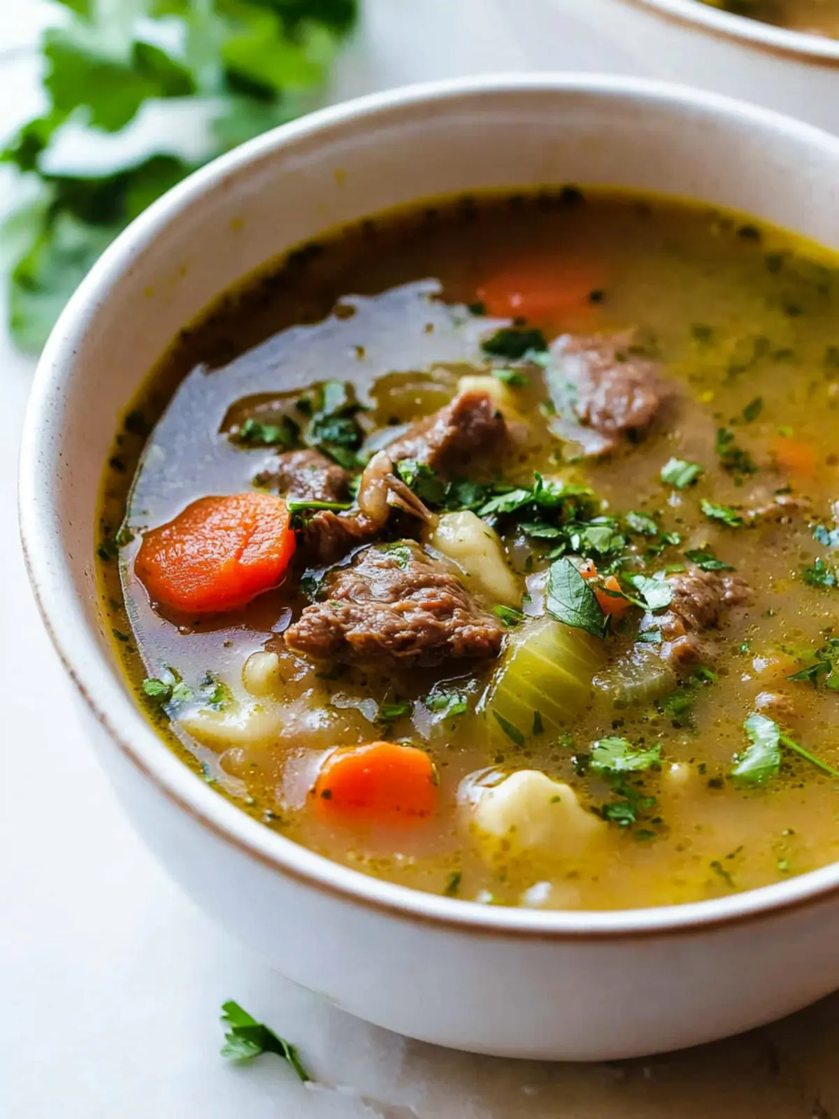 Caribbean-inspired Beef Soup