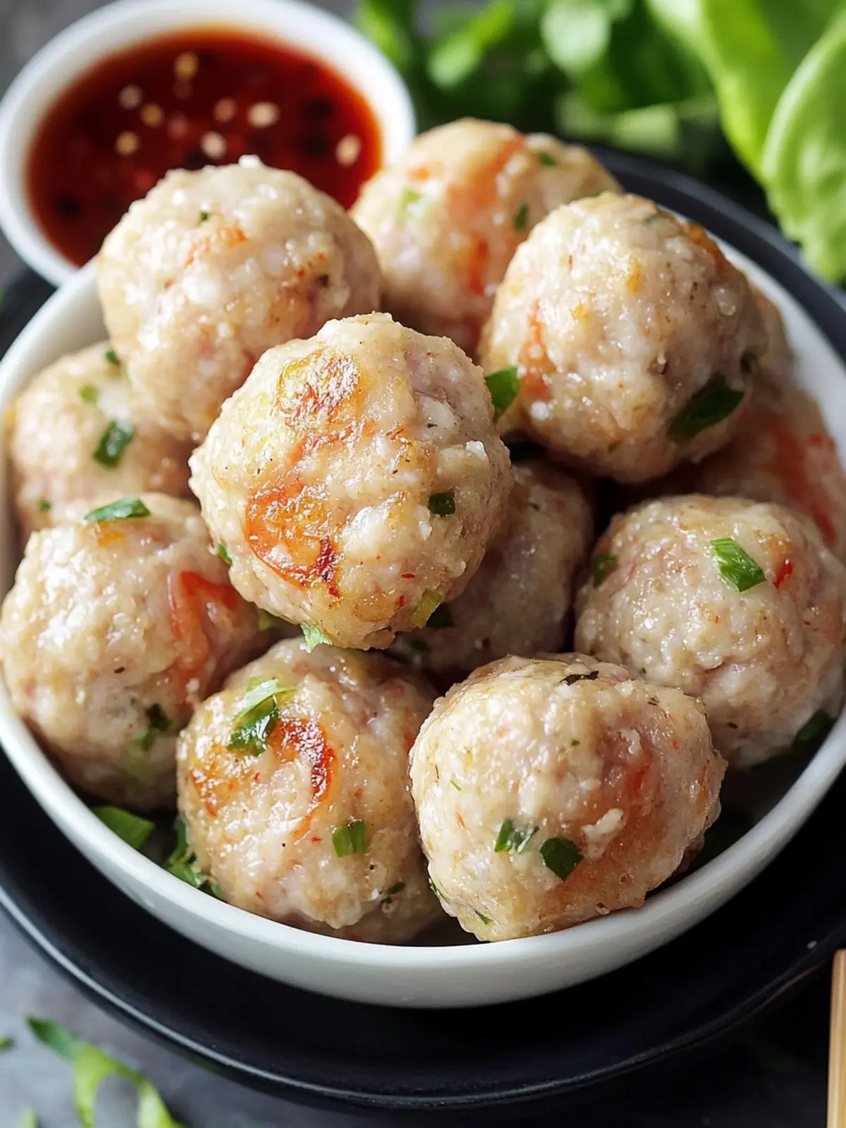 Savory Pork and Shrimp Meatballs That Wow Every Palate Pork and Shrimp Meatballs