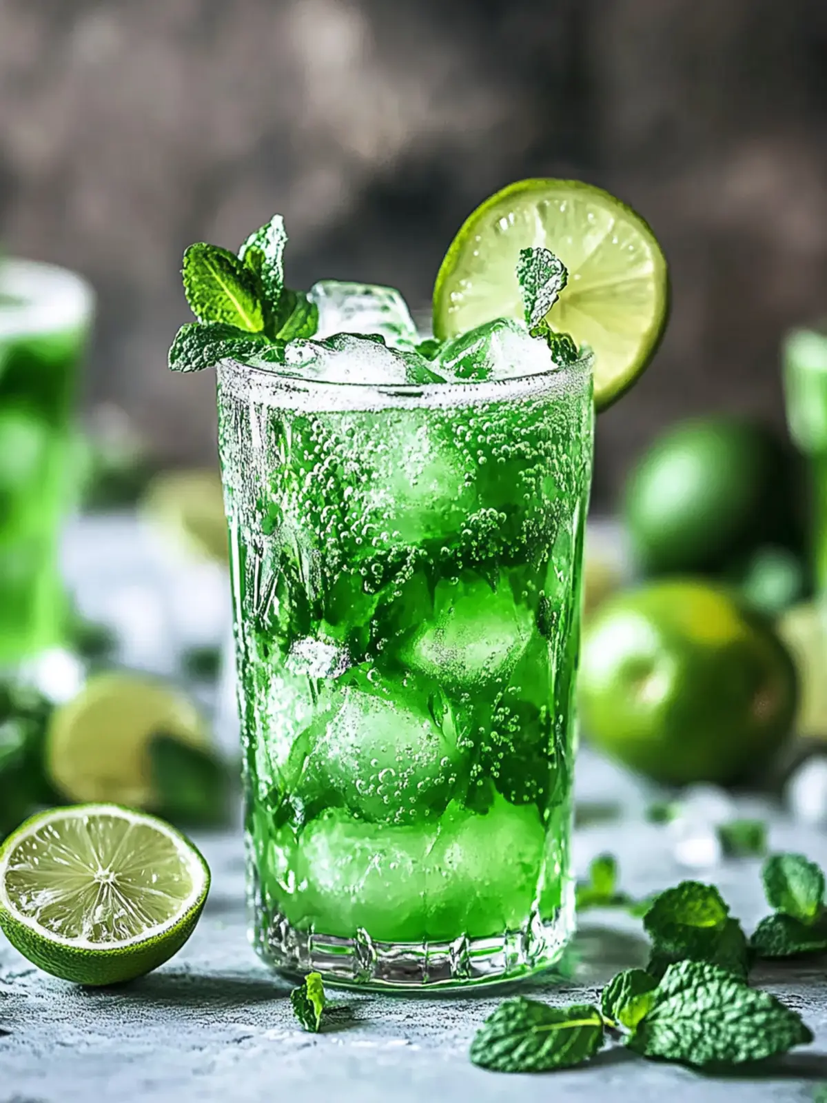 Refresh Your Day with an Emerald Sparkler Cooler Mocktail Emerald Sparkler Cooler
