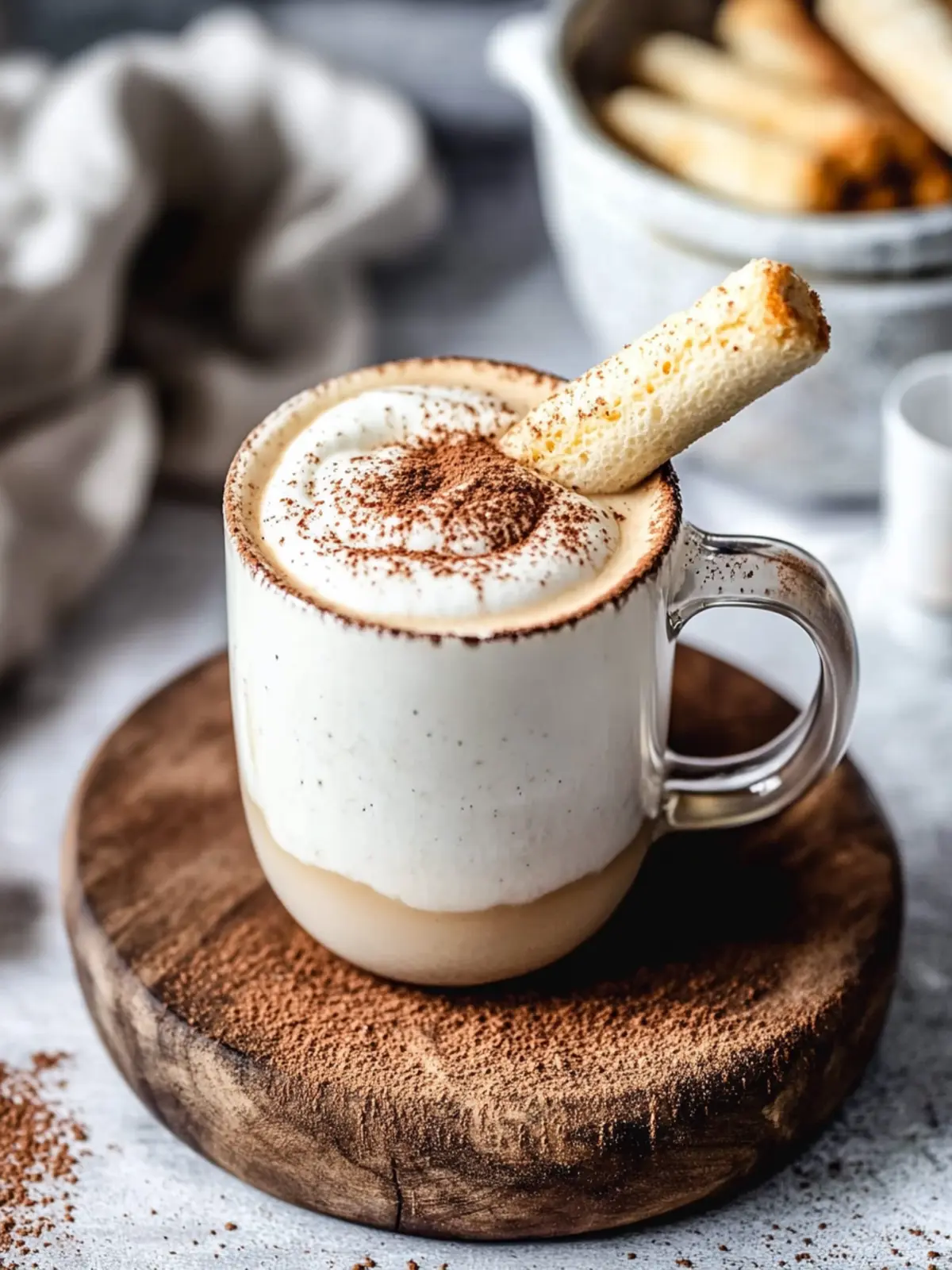 Indulge in a Creamy Tiramisu Latte That's Irresistibly Velvety Creamy Tiramisu Latte