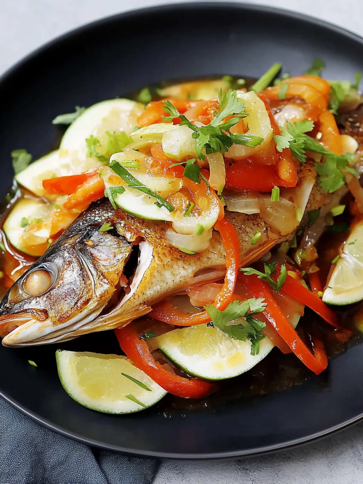 Zesty Tilapia Escabeche: A Flavorful Feast for Meal Prep Tilapia Escabeche