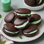 Mint Chocolate Whoopie Pies
