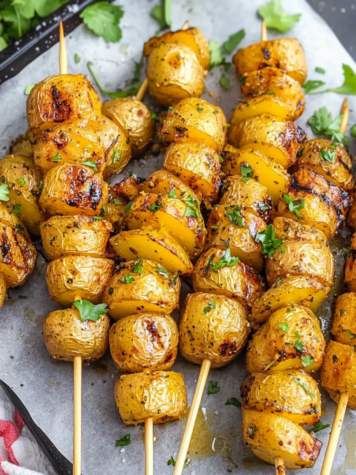 Savor Skewered Grilled Potatoes for Your Next BBQ Delight Skewered Grilled Potatoes