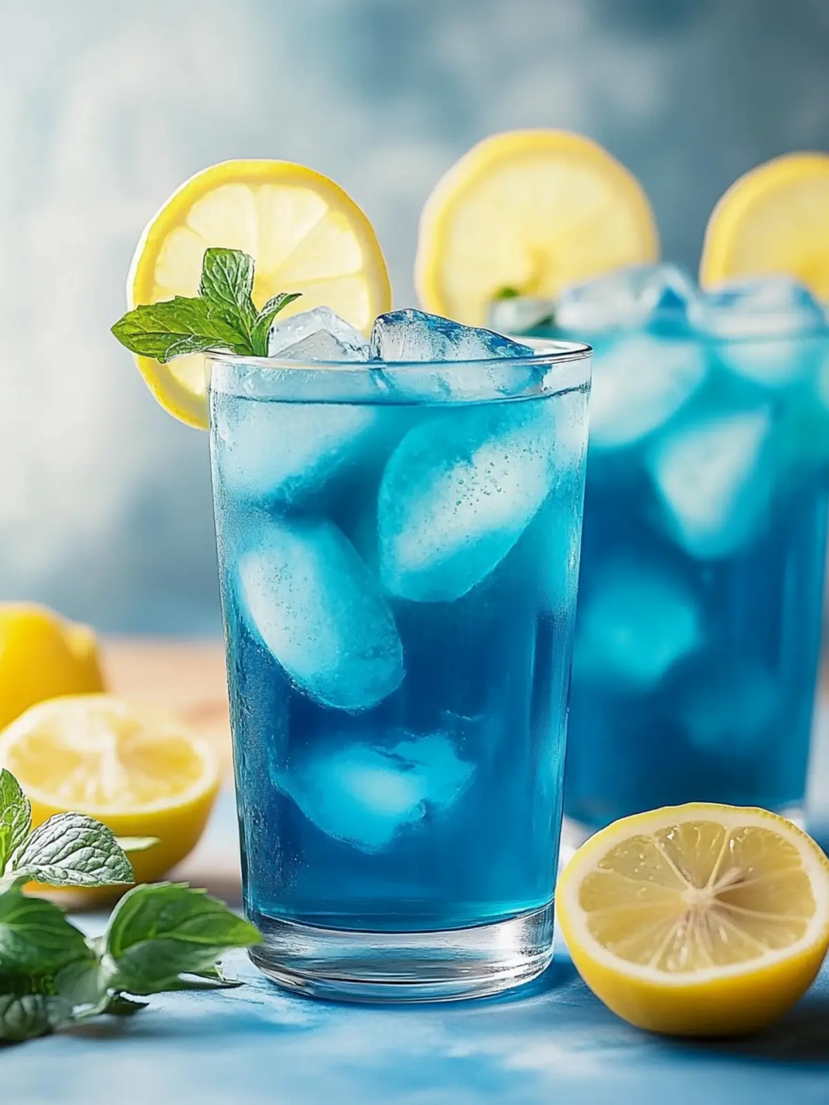 Revitalize Your Day with Refreshing Blue Spirulina Lemonade Blue Spirulina Lemonade