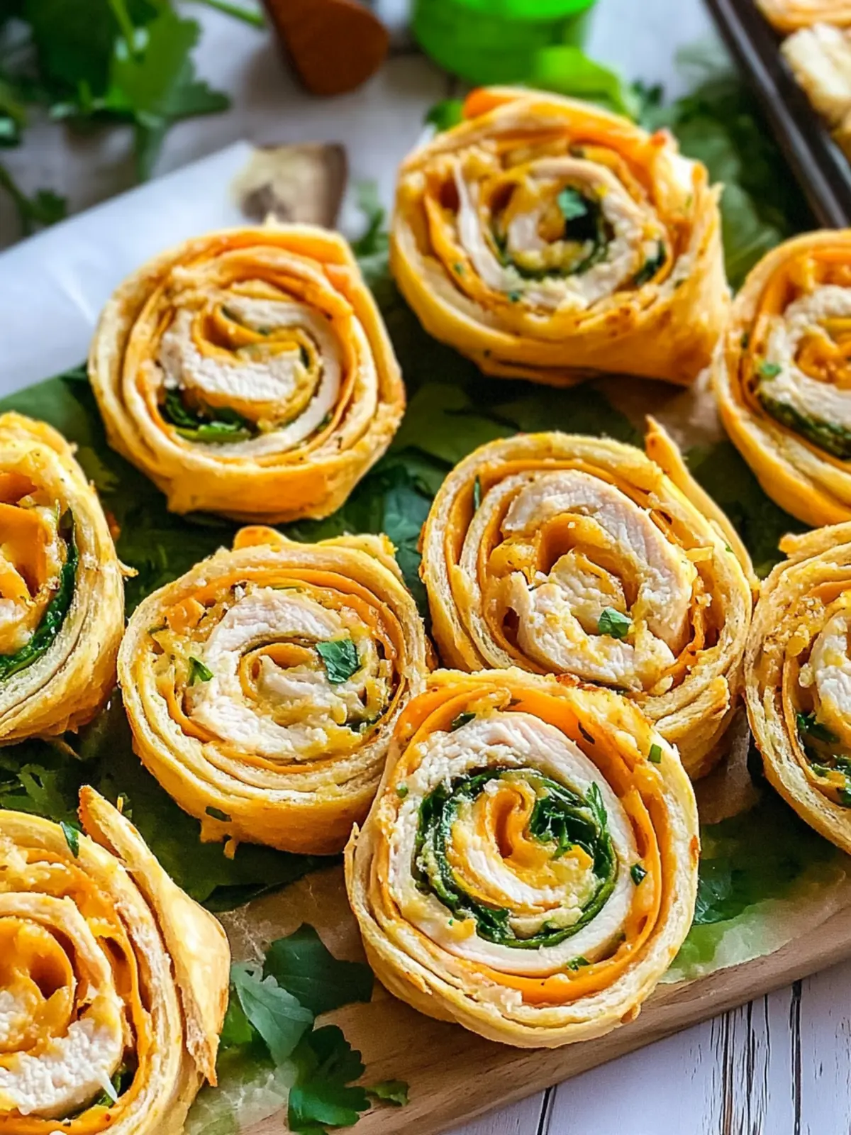 Delicious Chicken Cheddar Pinwheel Sandwiches in 10 Minutes Chicken Cheddar Pinwheel Sandwiches