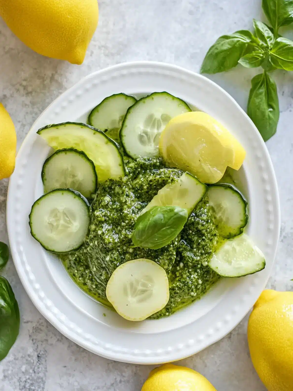 Lemon Cucumber Pesto: Fresh Flavor for Your Next Dish Lemon Cucumber Pesto