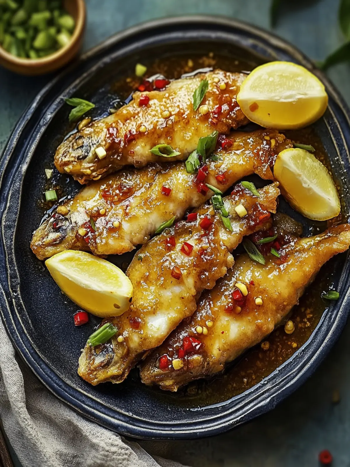 Crispy Chinese Lemon Fish