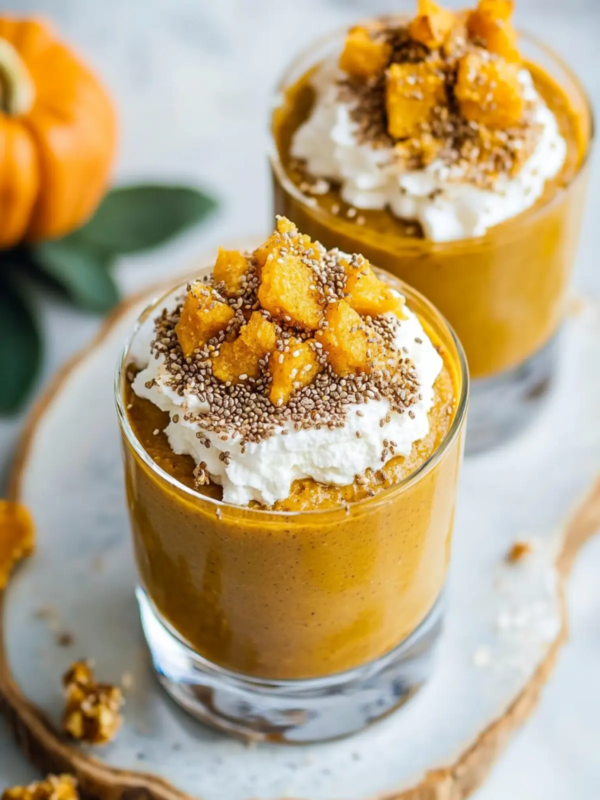 Decadent Pumpkin Chia Mousse for Your Fall Cravings Pumpkin Chia Mousse