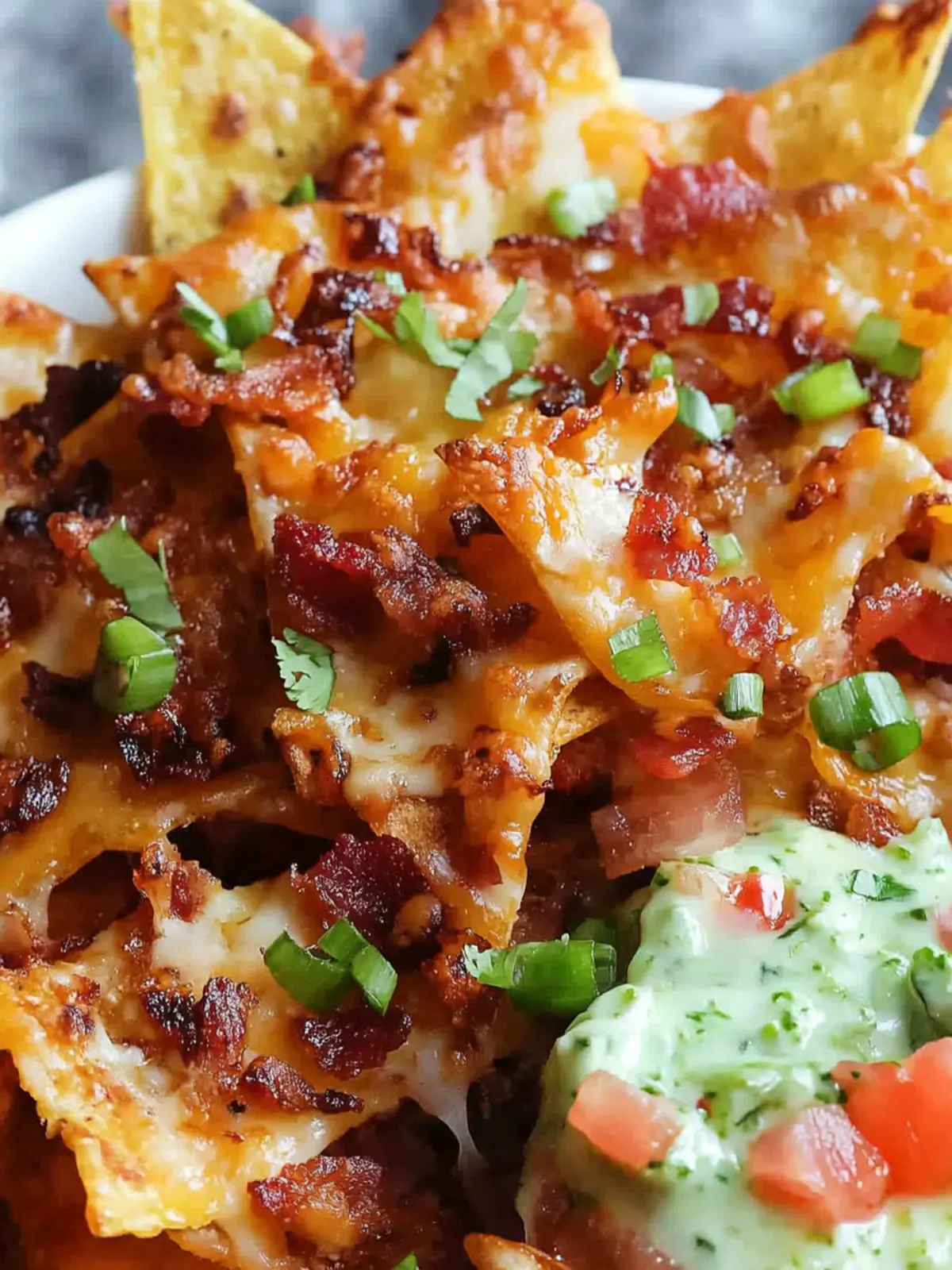 Mouthwatering Cheese Bacon Nachos Chips You Can Make at Home Cheese Bacon Nachos Chips
