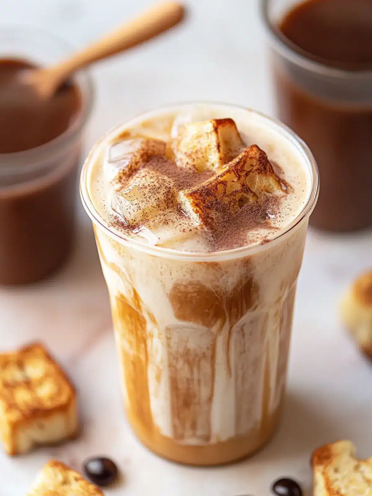 French Toast Iced Latte