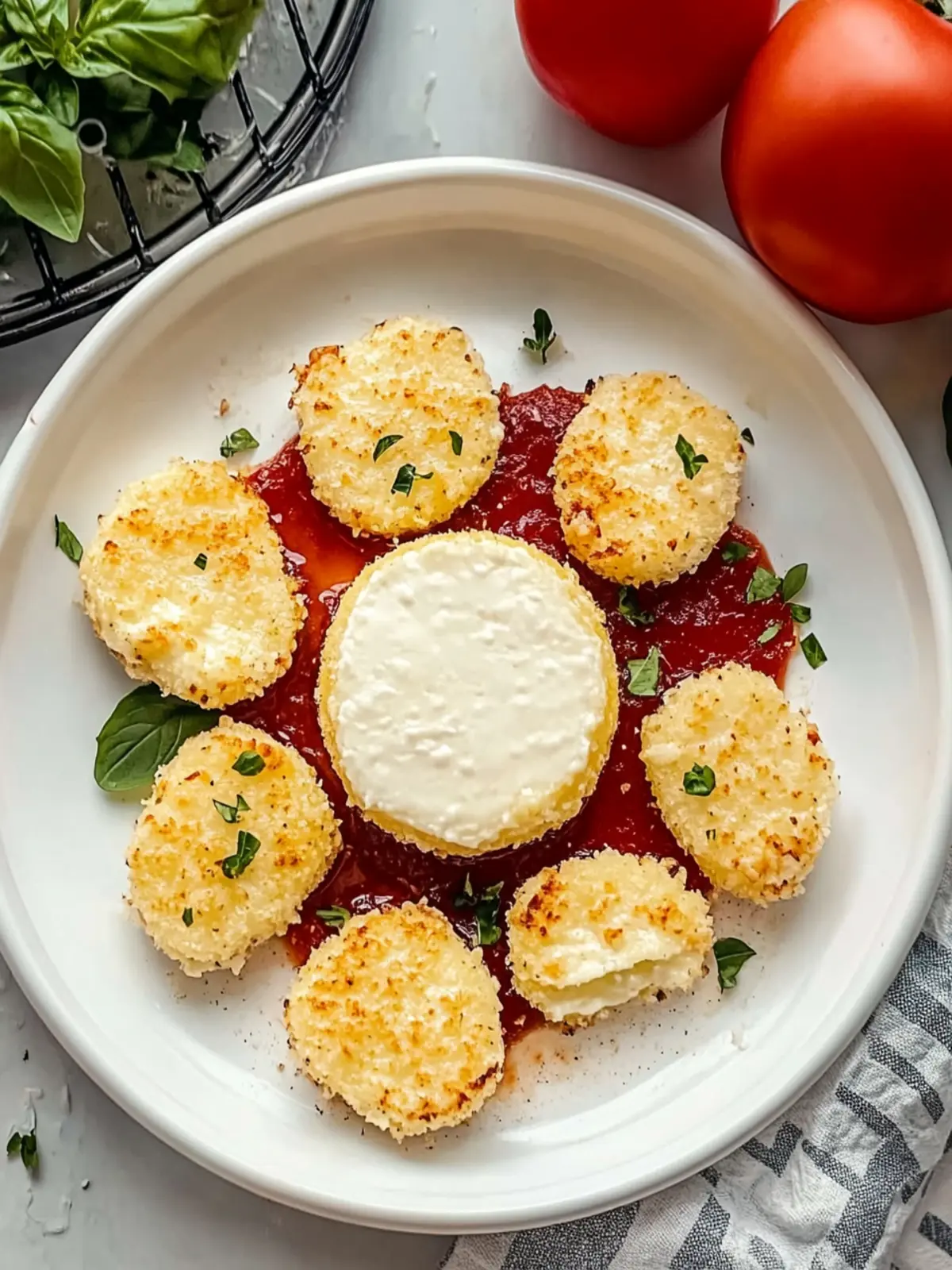 Air Fried Babybel Cheese