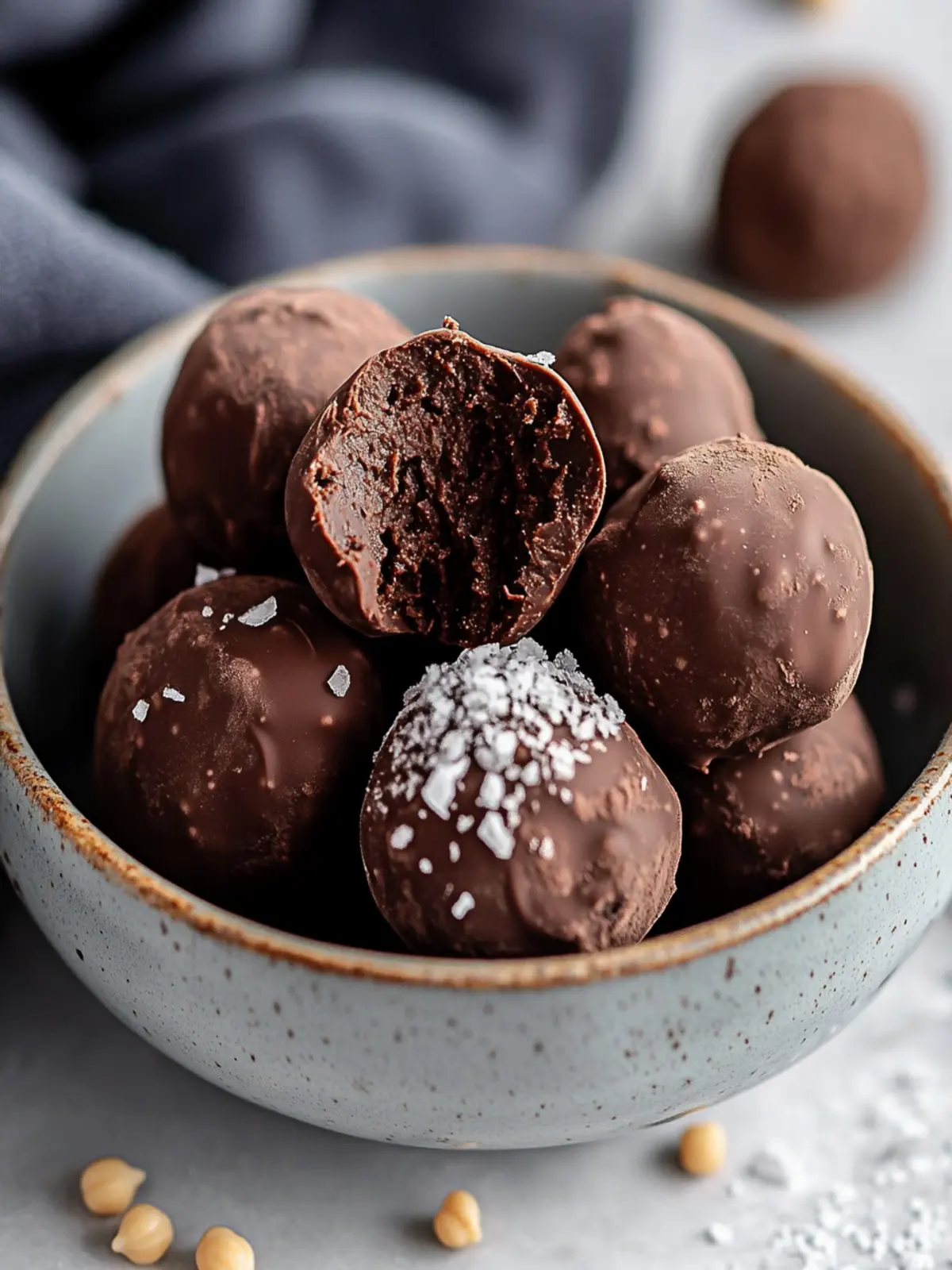 Decadent Chocolate Chickpea Truffles You’ll Love to Make Chocolate Chickpea Truffles