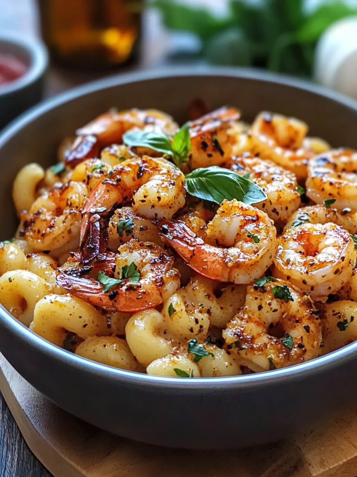 Blackened Shrimp Cavatappi That'll Elevate Your Dinner Game Blackened Shrimp Cavatappi