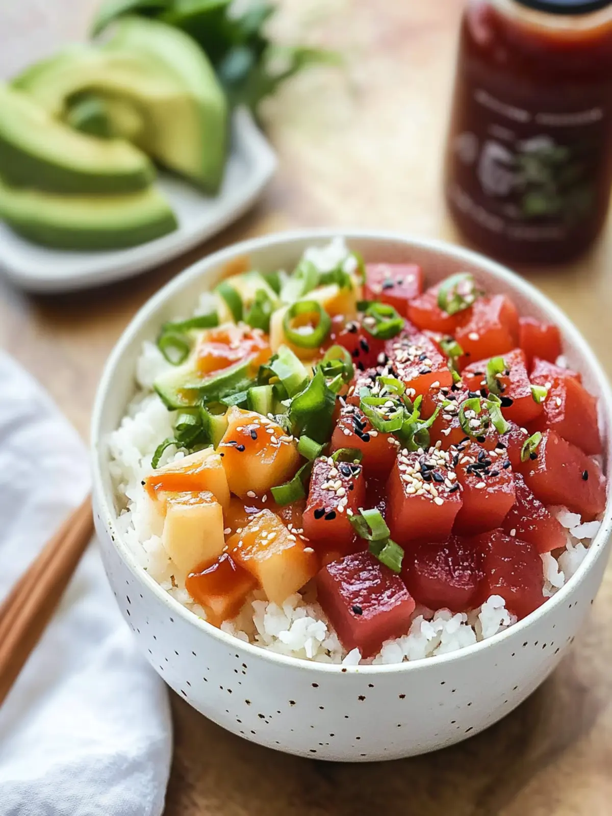 Decadent Hawaiian Poke Bowl You Can Make in 10 Minutes Hawaiian Poke