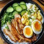 Savory Japanese Chicken and Egg Rice Bowl in 20 Minutes Japanese Chicken and Egg Rice Bowl