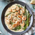 Creamy Shrimp Alfredo with Asparagus Ready in Just 7 Minutes Shrimp Alfredo with Asparagus