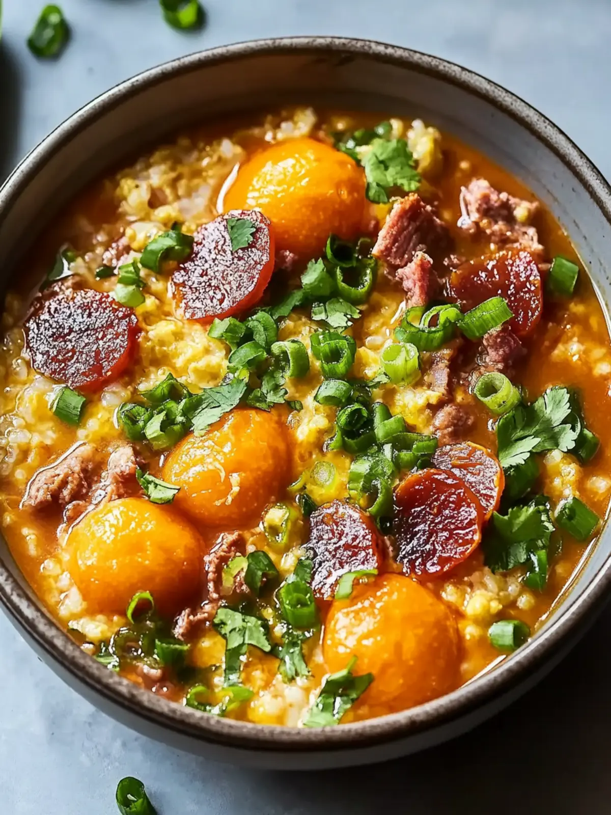 Satsuma Breakfast Gumbo: A Zesty Twist on Morning Comfort Satsuma Breakfast Gumbo