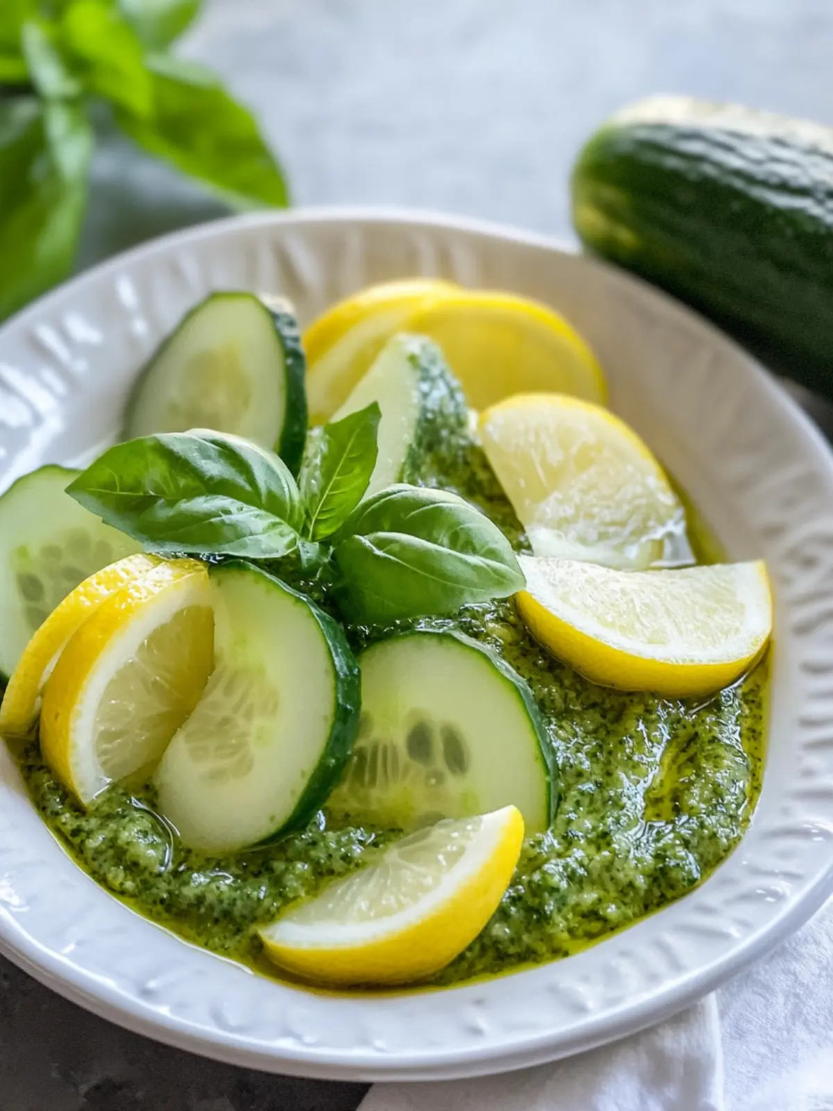Lemon Cucumber Pesto: Fresh Flavor for Your Next Dish Lemon Cucumber Pesto